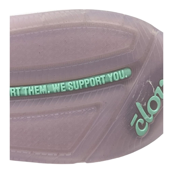 Clove Women's 9.5 Classic Sneakers Lavender Vegan Leather.  Great For Nurses - Picture 7 of 7